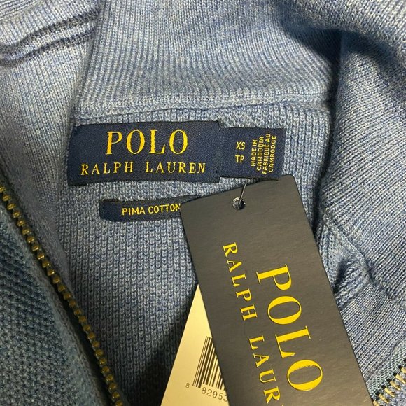 Polo Ralph Lauren Mens Gray Classics 3 Long Sleeves Pullover Sweatshirt Size XS - Picture 4 of 4